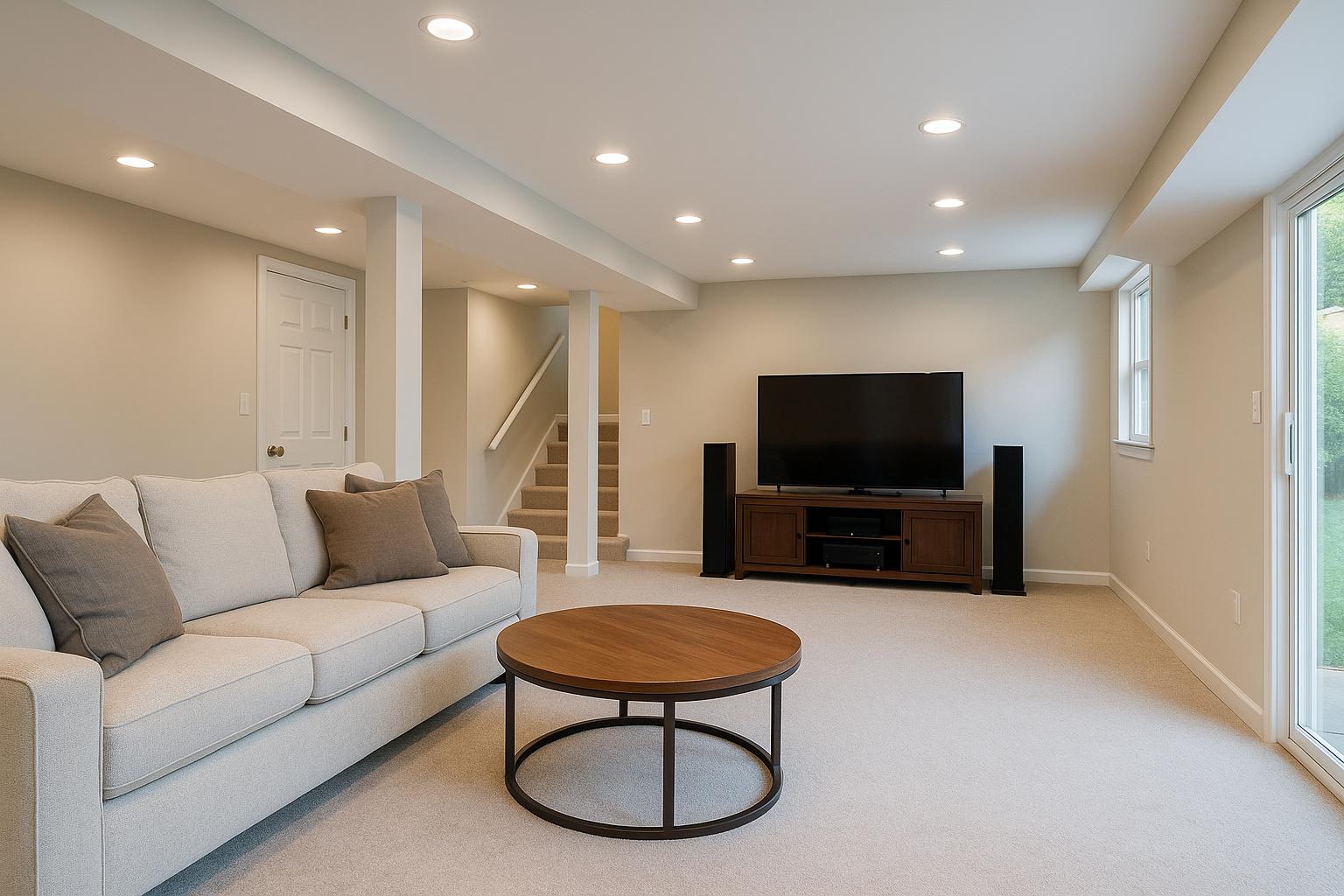Full Basement Finishing service by Basement Remodeling Pros